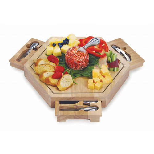 Picnic Plus by Spectrum Picnic Plus Rubberwood Cheese Board & Reviews